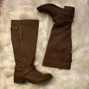 Zip Up Brown  Brash boots 👢